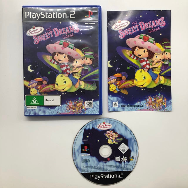 Strawberry Shortcake: The Sweet Dreams PS2 Playstation 2 Game + Manual PAL 28A4 - Trippy Trades 