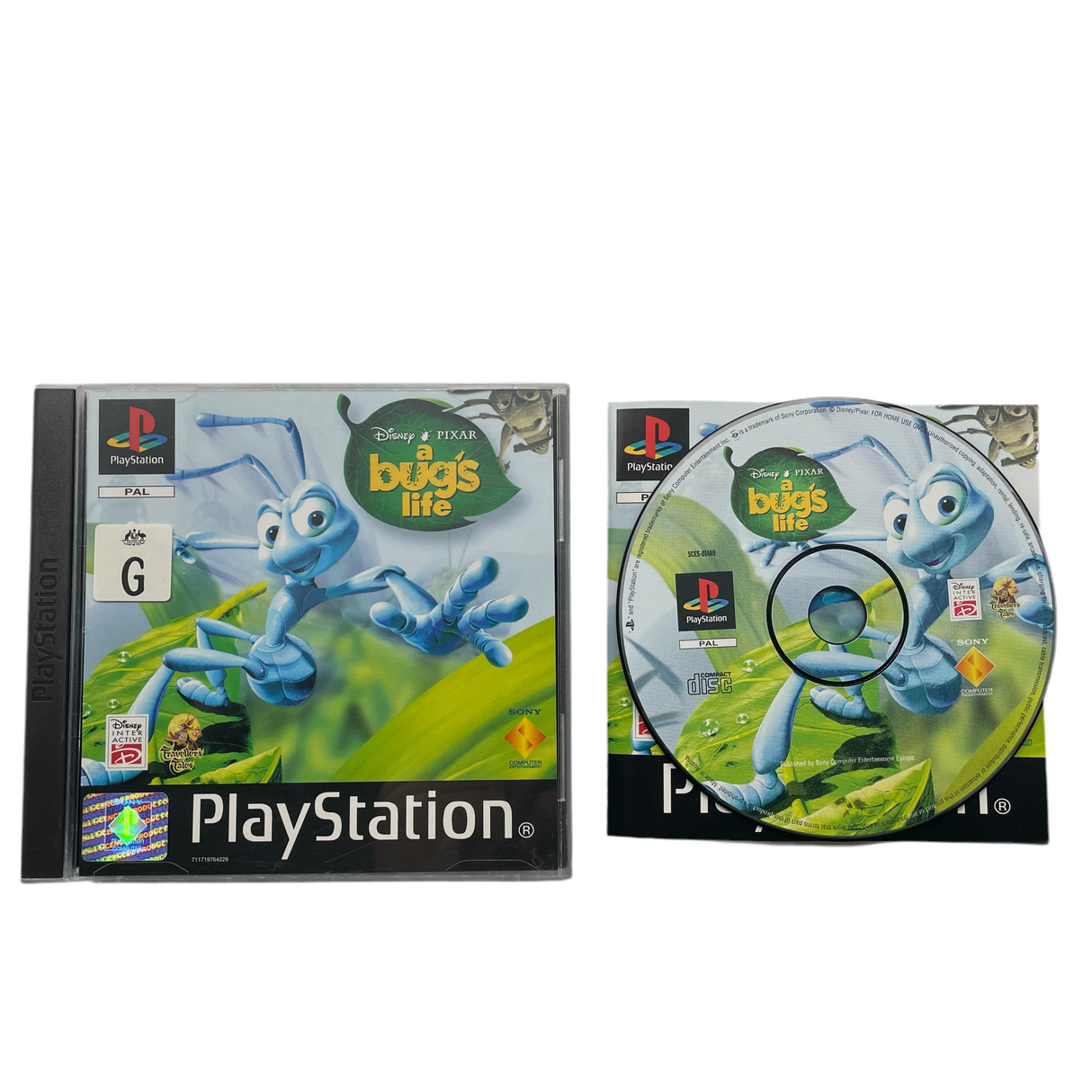 A Bug’s Life PlayStation 1 PS1 Game + Manual PAL