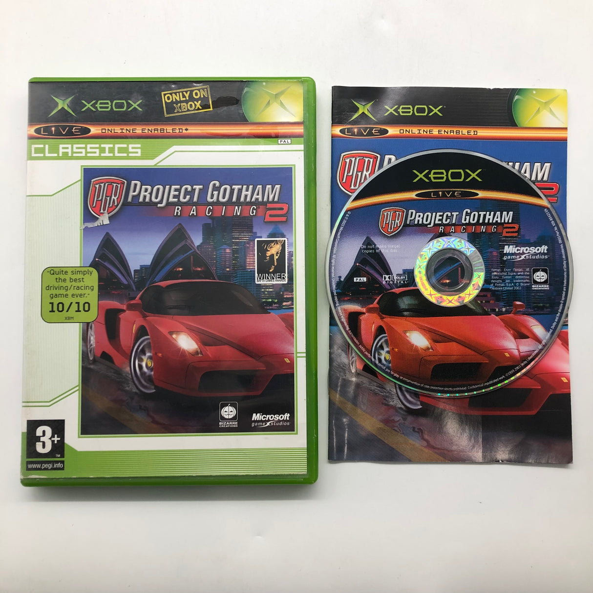 Project Gotham Racing 2 Xbox Original Game PAL