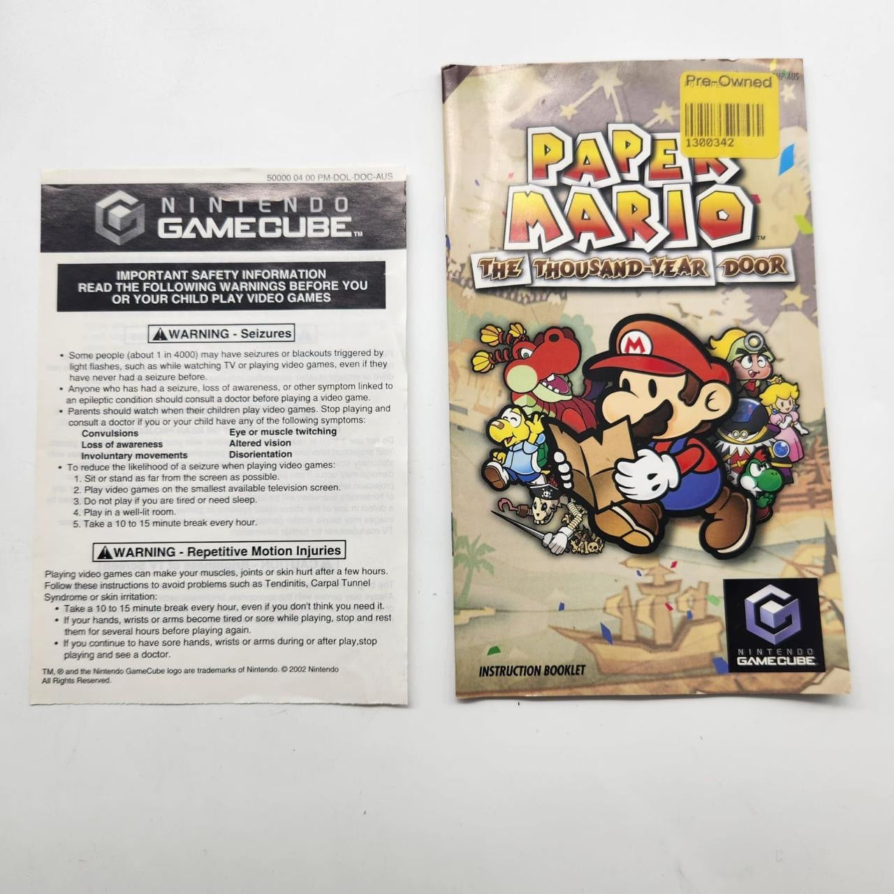 Paper buy Mario The Thousand-Year Door (Manual included)