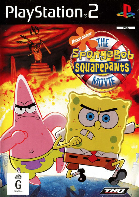 The SpongeBob SquarePants Movie Playstation 2 PS2 Game PAL Sony Playstation 2 Game