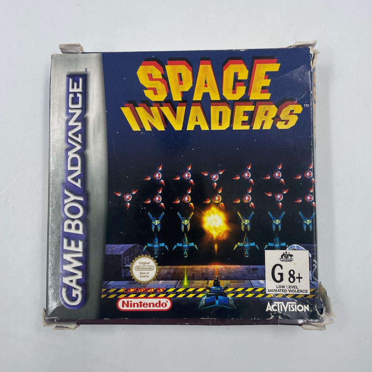 Space Invaders Nintendo Gameboy Advance GBA Game Boxed