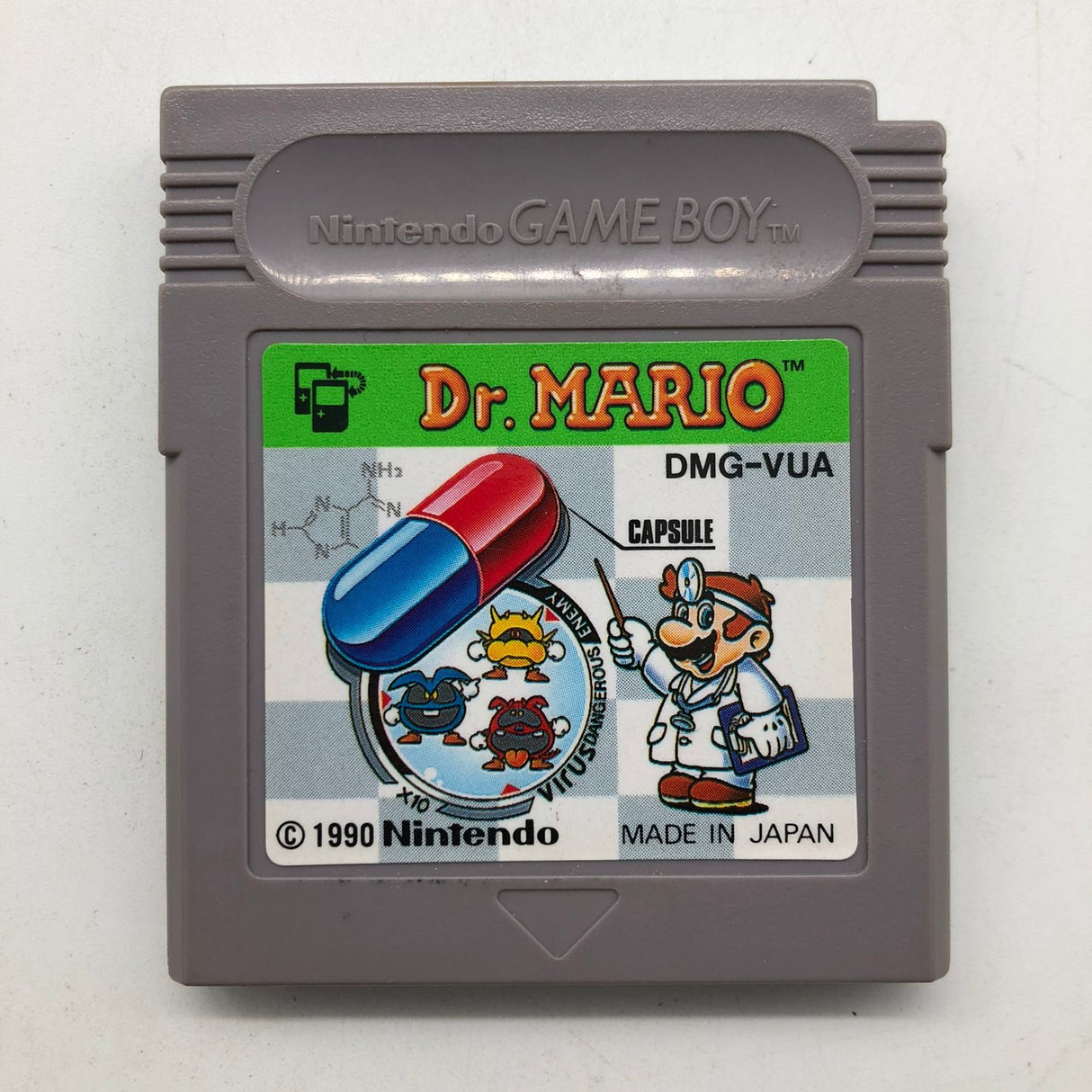 Dr Mario Nintendo Gameboy Original Game Cartridge 25AU4