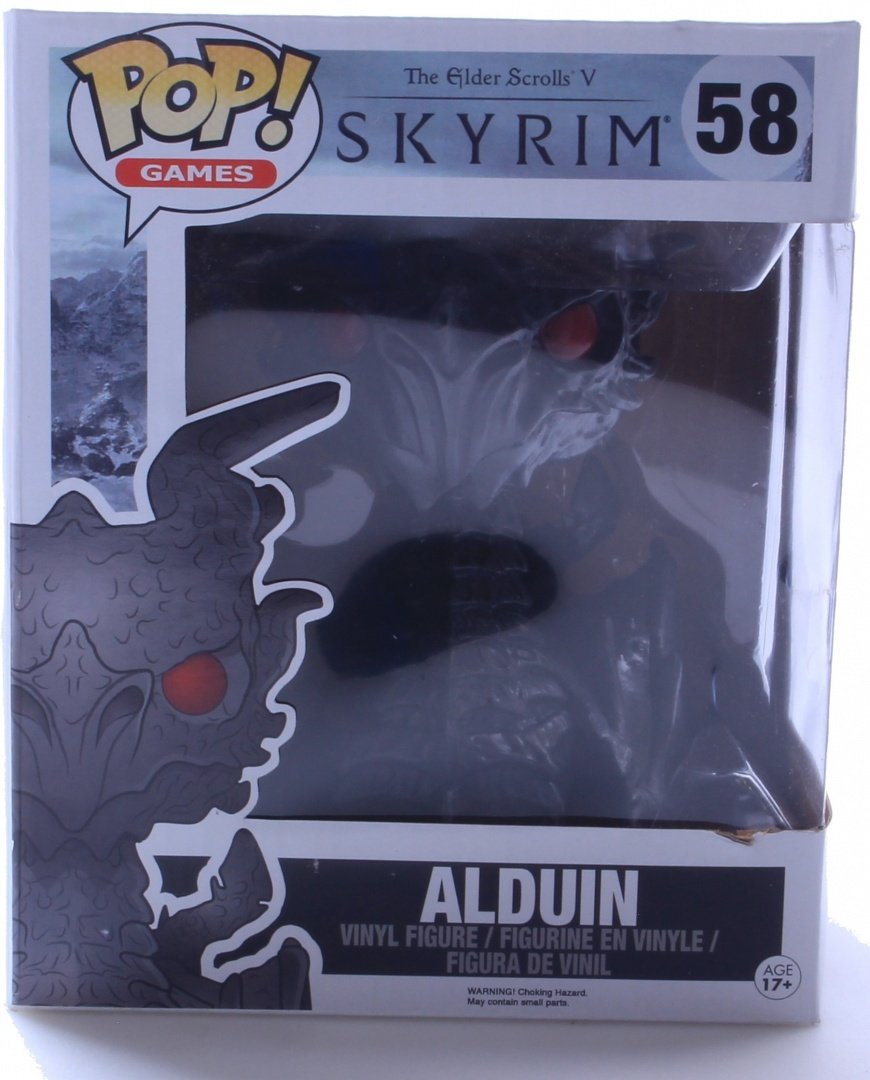 The Elder Scrolls V Skyrim Alduin #58 Pop Vinyl Figure