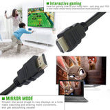 1.5M/5ft High-Speed HDMI 2.0 Cable 4k Male to Male