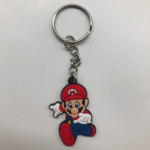 Super Mario Bros Cartoon Keychain Anime Figure 05A4
