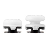 KKontrolFreek FPS Freek Galaxy white for Playstation 4/5 PS4 PS5 Performance Thumbsticks 1 High-Rise, 1 Mid-Rise White - Trippy Trades 