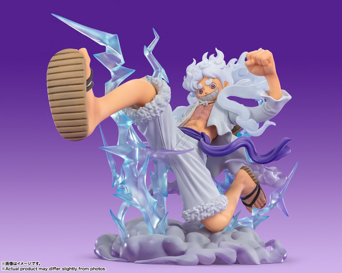 Monkey D. Luffy Gear 5 Gigant One Piece Action Figure Statue Large