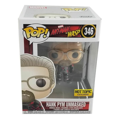 Ant-Man and The Wasp Hank Pym Unmasked #346 Funko Pop Vinyl Figure - Trippy Trades 