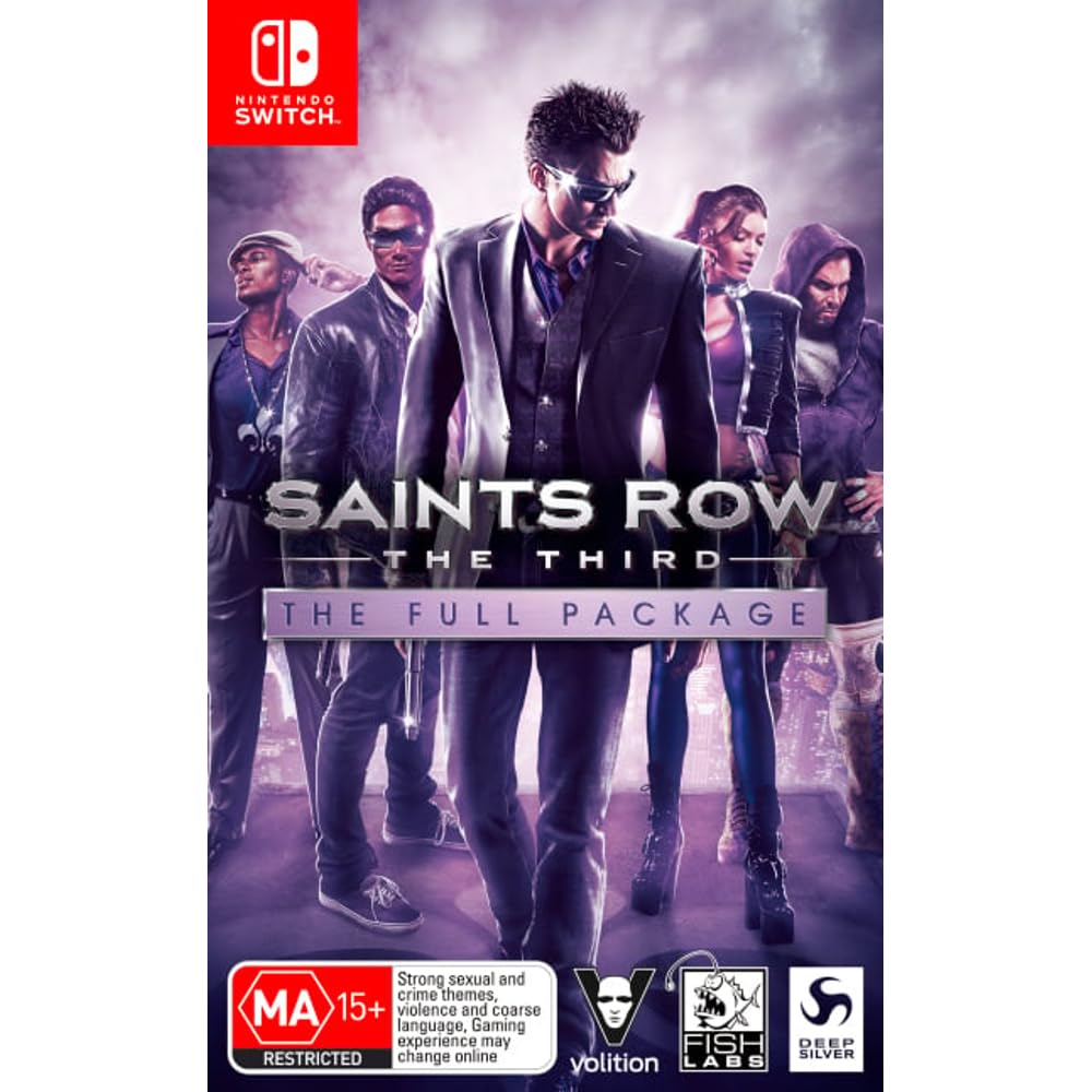 Saints Row the Third 3 The Full Package Nintendo Switch Game