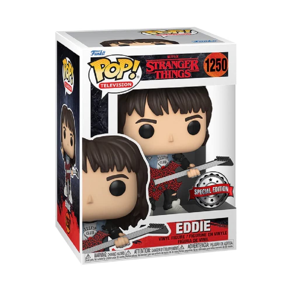 Stranger Things Eddie #1462 Funko Pop Vinyl Figure - Trippy Trades 