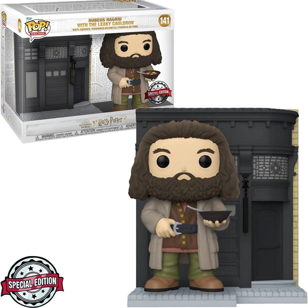 Harry Potter Rubeus Hagrid with Leaky Cauldron #141 Funko Pop Vinyl Figure