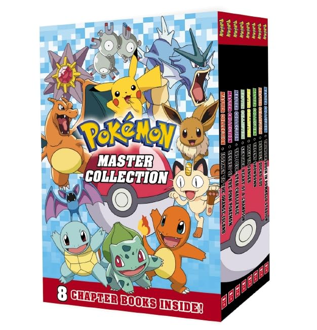 Pokemon Master Collection 8 Book Set - Trippy Trades 