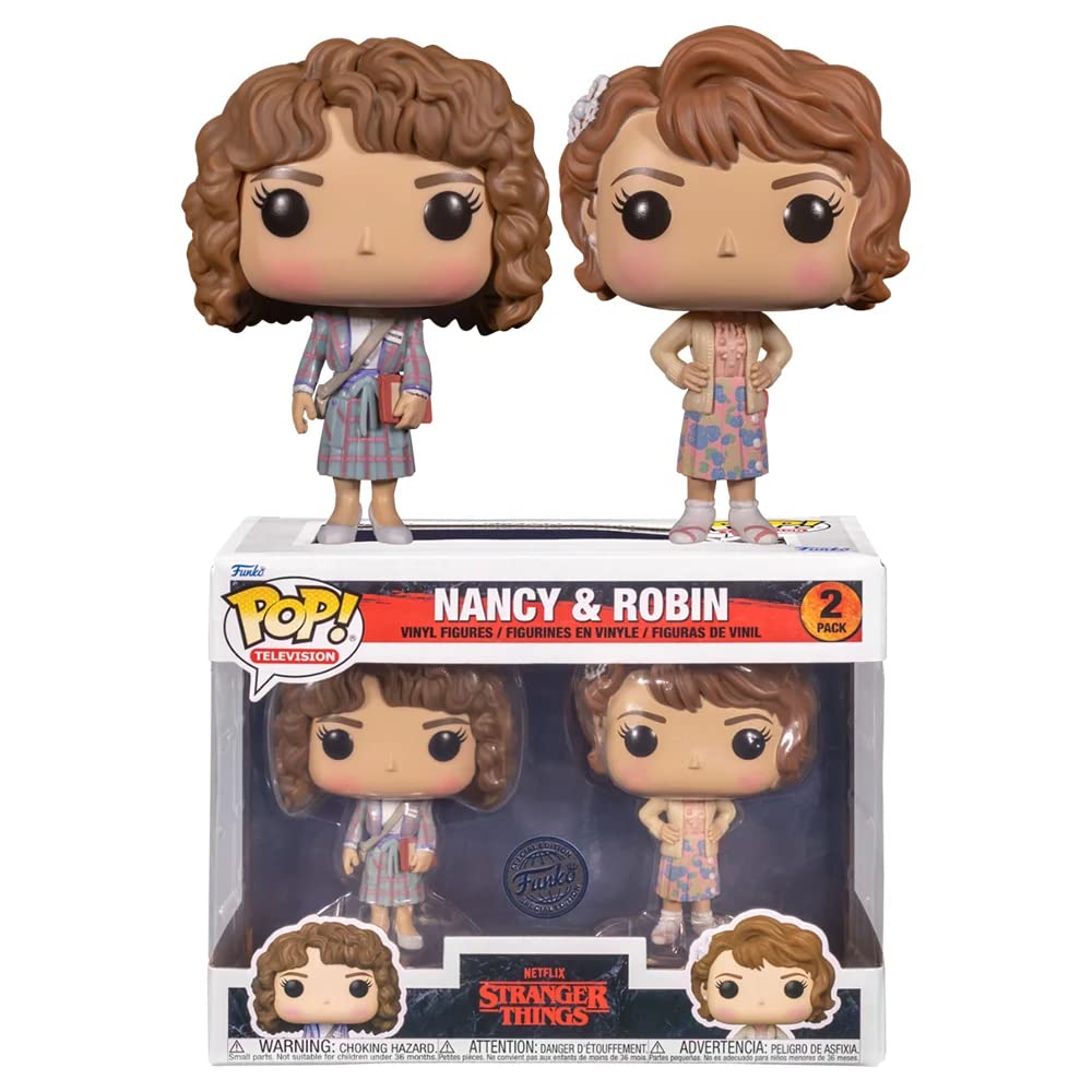 Stranger Things 4 Nancy & Robin 2 Pack Funko Pop Vinyl Figure