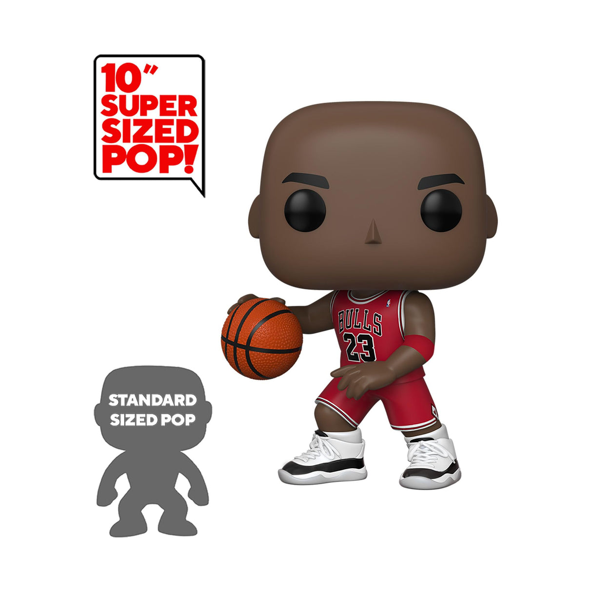 NBA Michael Jordan #75 Funko Pop Vinyl Figure 10 inch