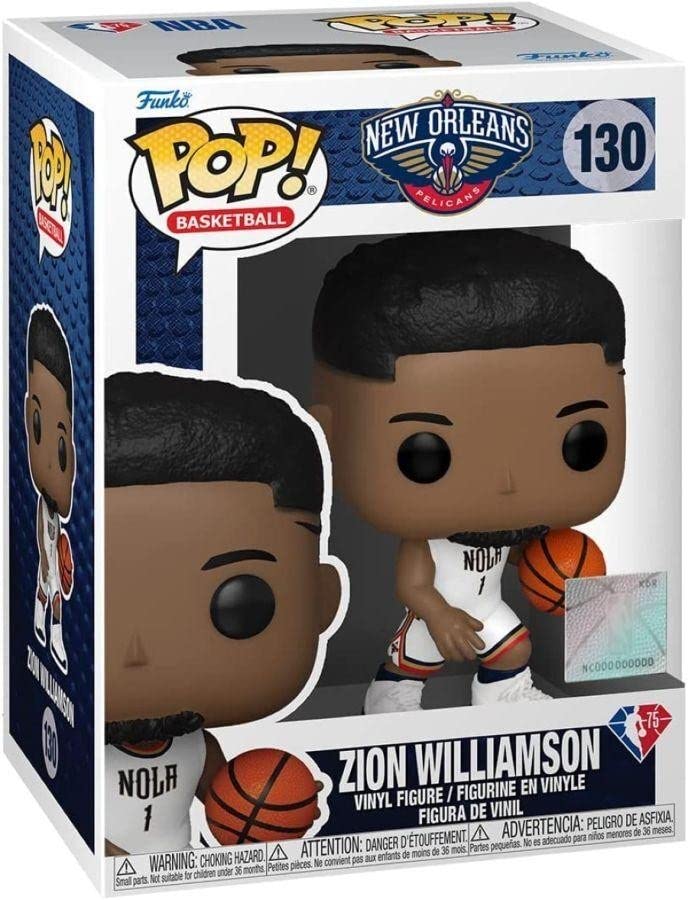 NBA Basketball Zion Williamson #130 Funko Pop Vinyl Figure