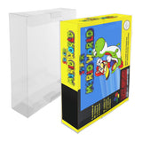 10 Pcs Clear Box Protectors Case Nintendo SNES & N64 64 Game Boxed protector