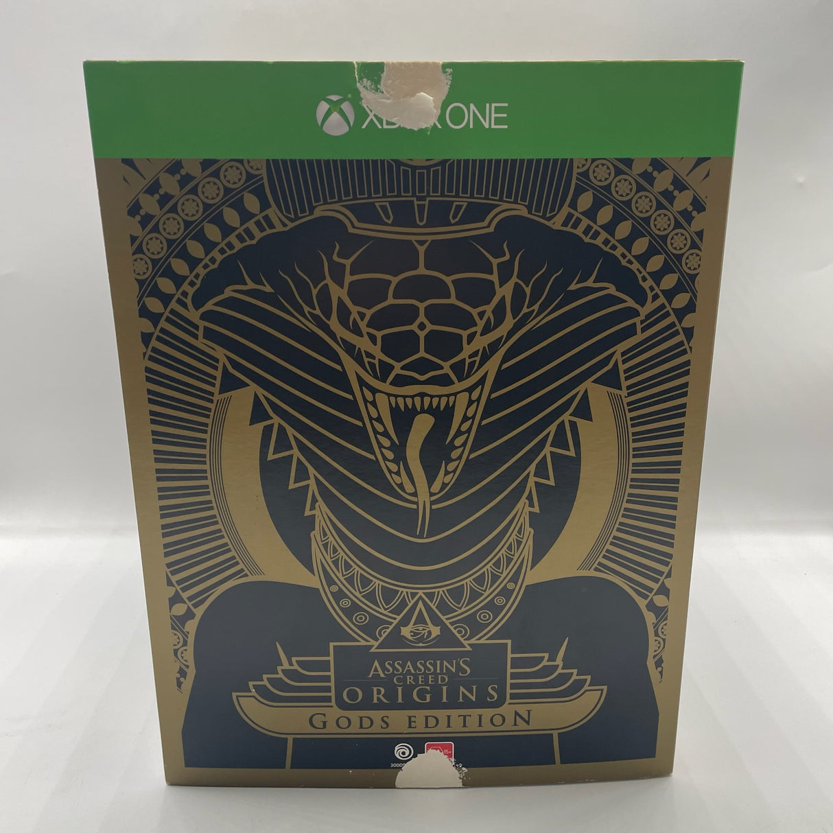 Assassins Creed Origins Gods Edition Xbox One Game + Figure Boxed PAL