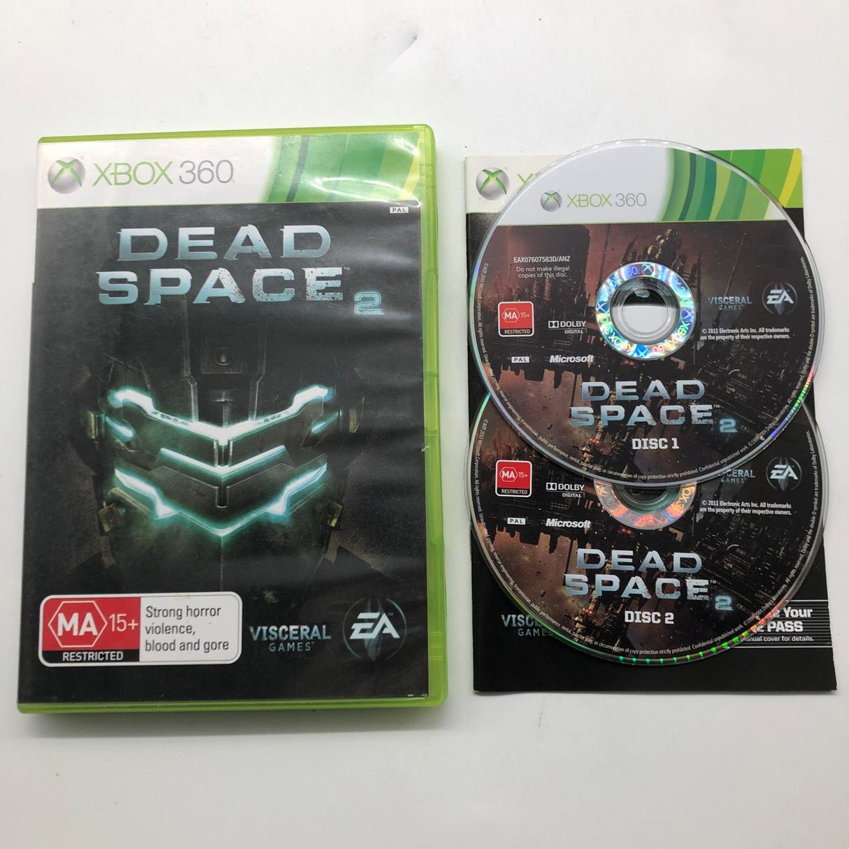 Dead Space 2 Collectors Edition Xbox 360 Game + Manual PAL 28JY4 - Trippy Trades 