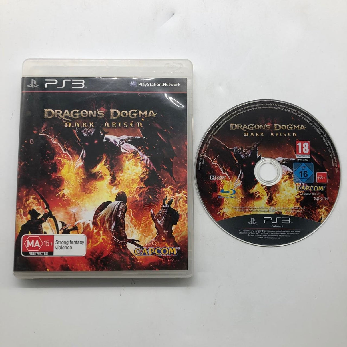 Dragon's Dogma Dark Arisen PS3 Playstation 3 Game