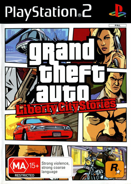 Grand Theft Auto: Liberty City Stories Playstation 2 PS2 Game PAL Sony Playstation 2 Game