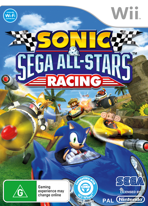 Sonic & SEGA All-Stars Racing Nintendo Wii Game PAL Nintendo Wii Game