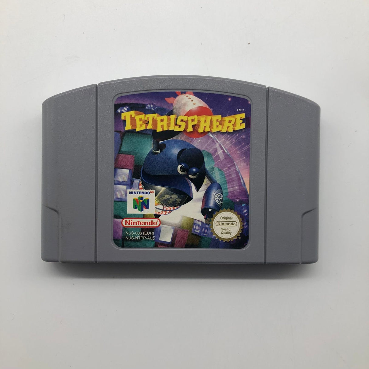 Tetrisphere Nintendo 64 N64 Game Cartridge PAL