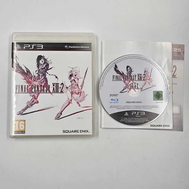 Final Fantasy Xiii - 2 PS3 Playstation 3 Game + Manual PAL 16JE4 - Trippy Trades 