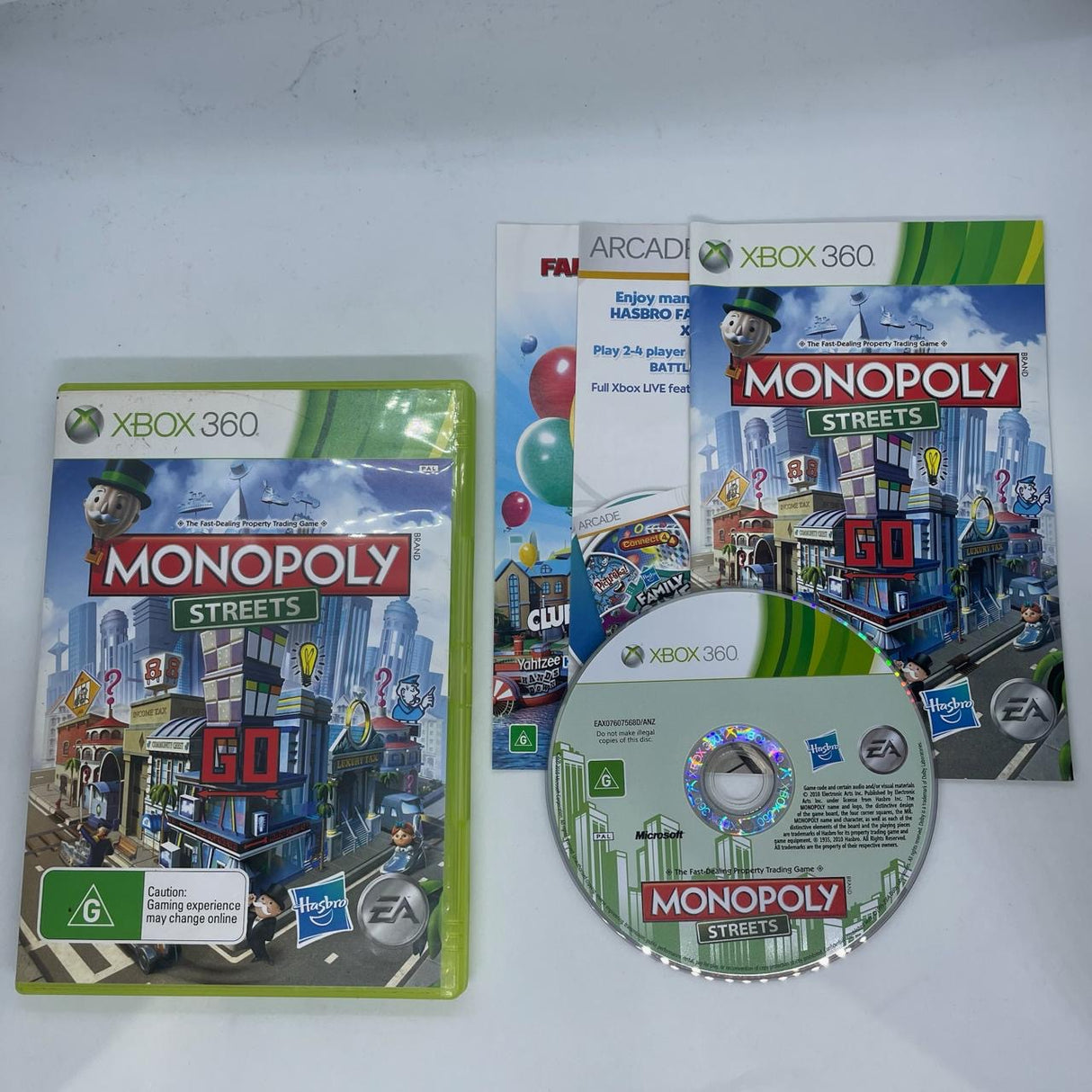 Monopoly Street Xbox 360 Game + Manual PAL