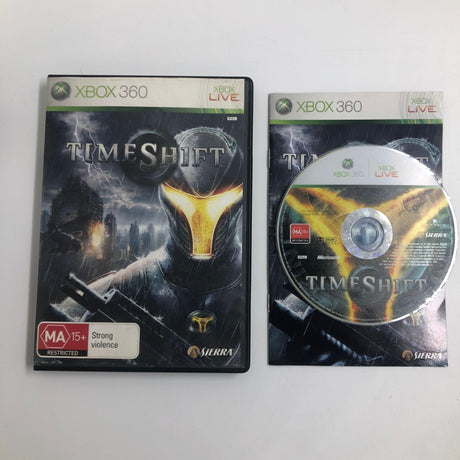 Time Shift Xbox 360 Game + Manual PAL - Trippy Trades 