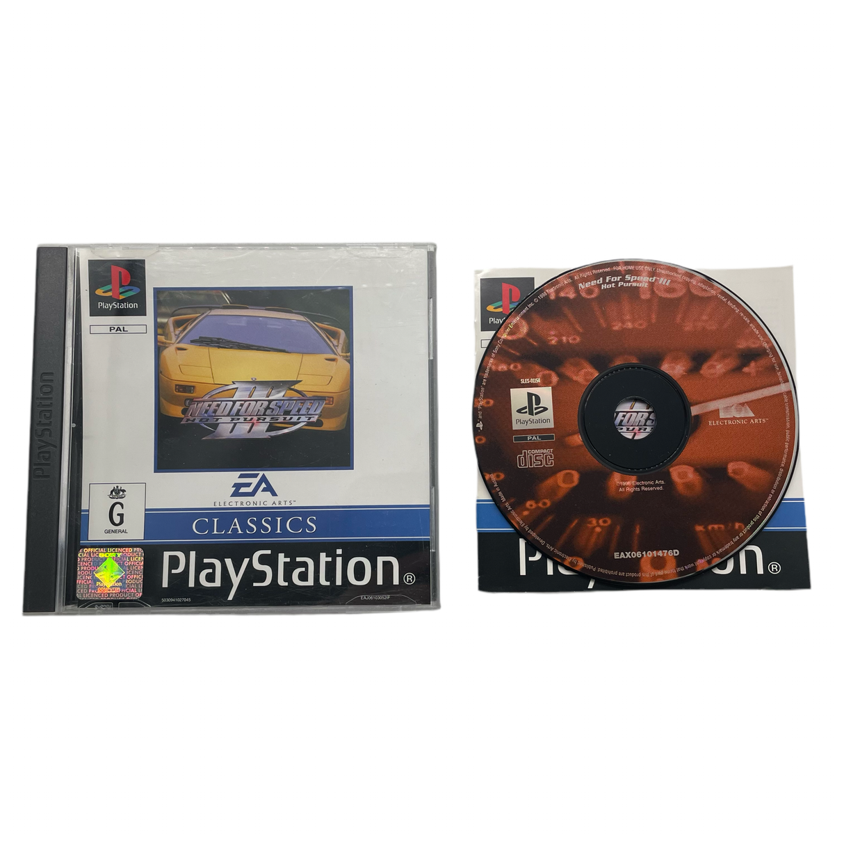 Need for Speed 3 III Hot Pursuit PlayStation 1 PS1 Game