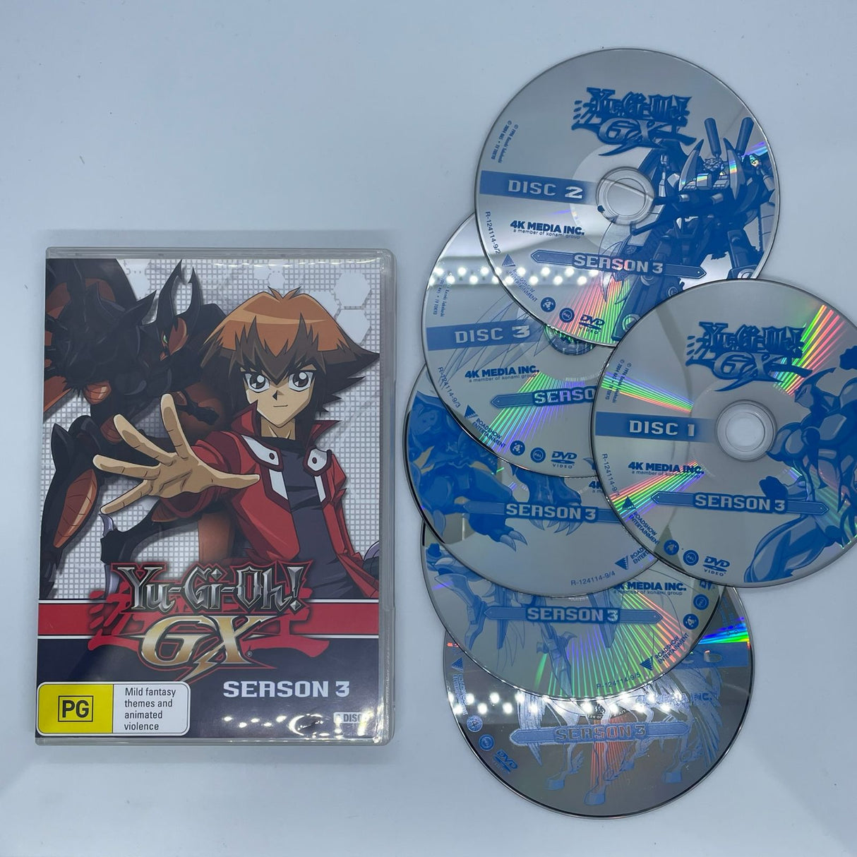 Yu-Gi-Oh GX Season 3 DVD Region 4 Anime Series Manga