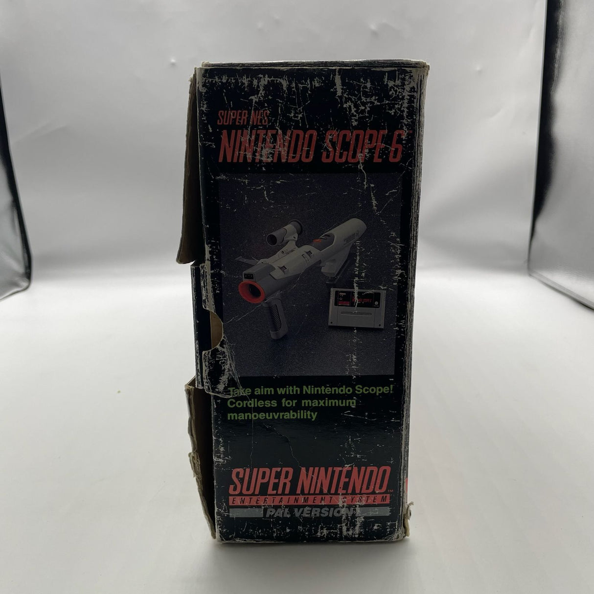 Super Nintendo SNES Scope 6 + Game Boxed