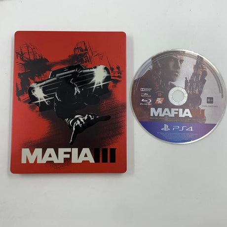 Mafia III 3 Deluxe Edition PS4 Playstation 4 Game Steelbook Edition