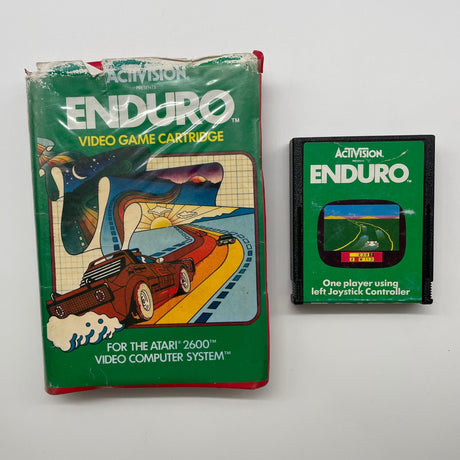 Enduro Atari 2600 Video Game - Trippy Trades 