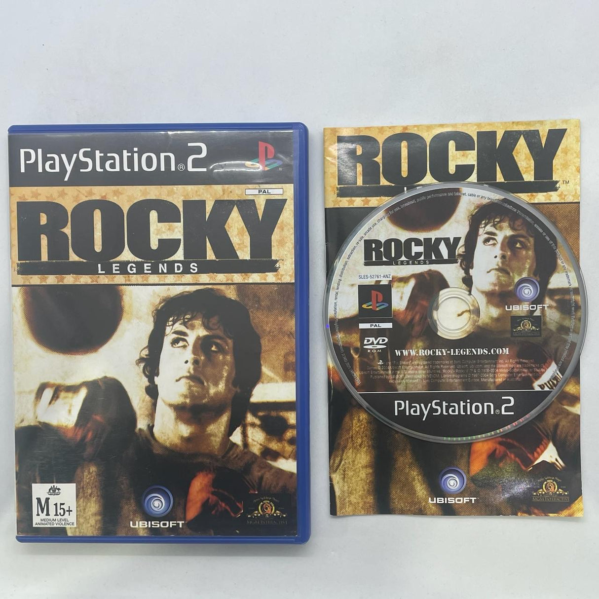 Rocky Legends PS2 Playstation 2 Game + Manual PAL