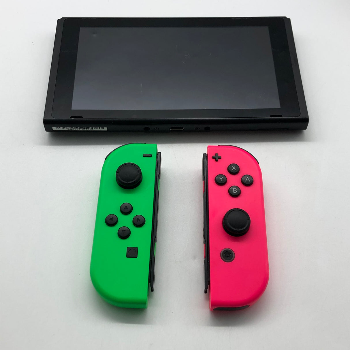 Nintendo Switch Portable Handheld Console Neon Green & Pink 25AU4