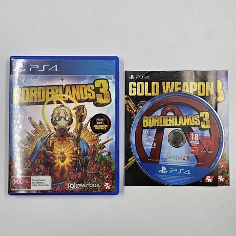 Borderlands 3 PS4 Playstation 4 Game + Manual 16JE4 - Trippy Trades 