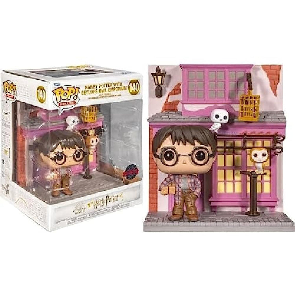 Harry Potter with Eeylops Owl Emporium #140 Funko Pop Vinyl Figure