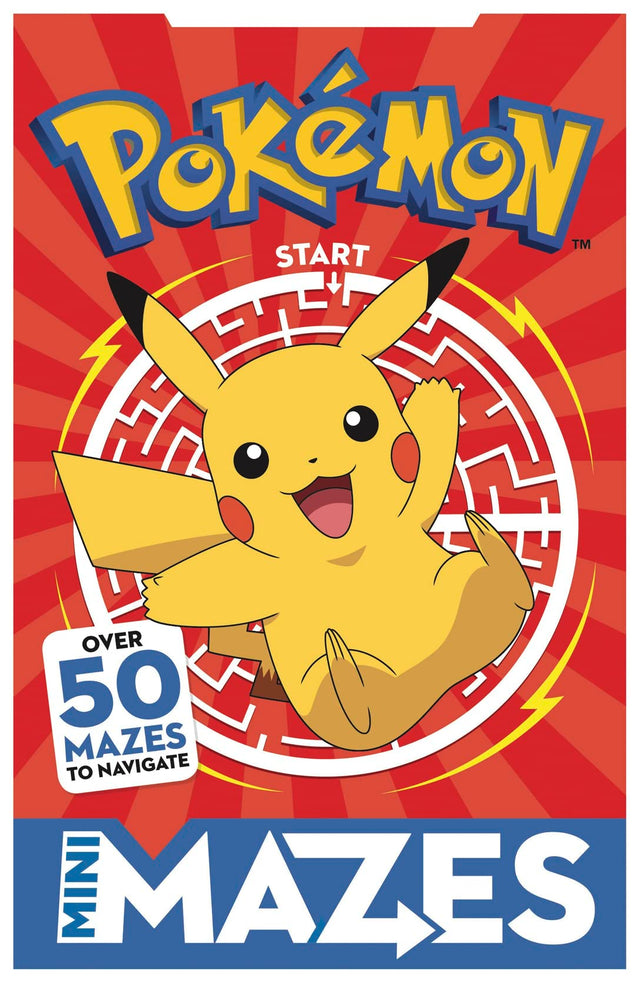 Pokemon Mini Mazes Paperback Book - Trippy Trades 