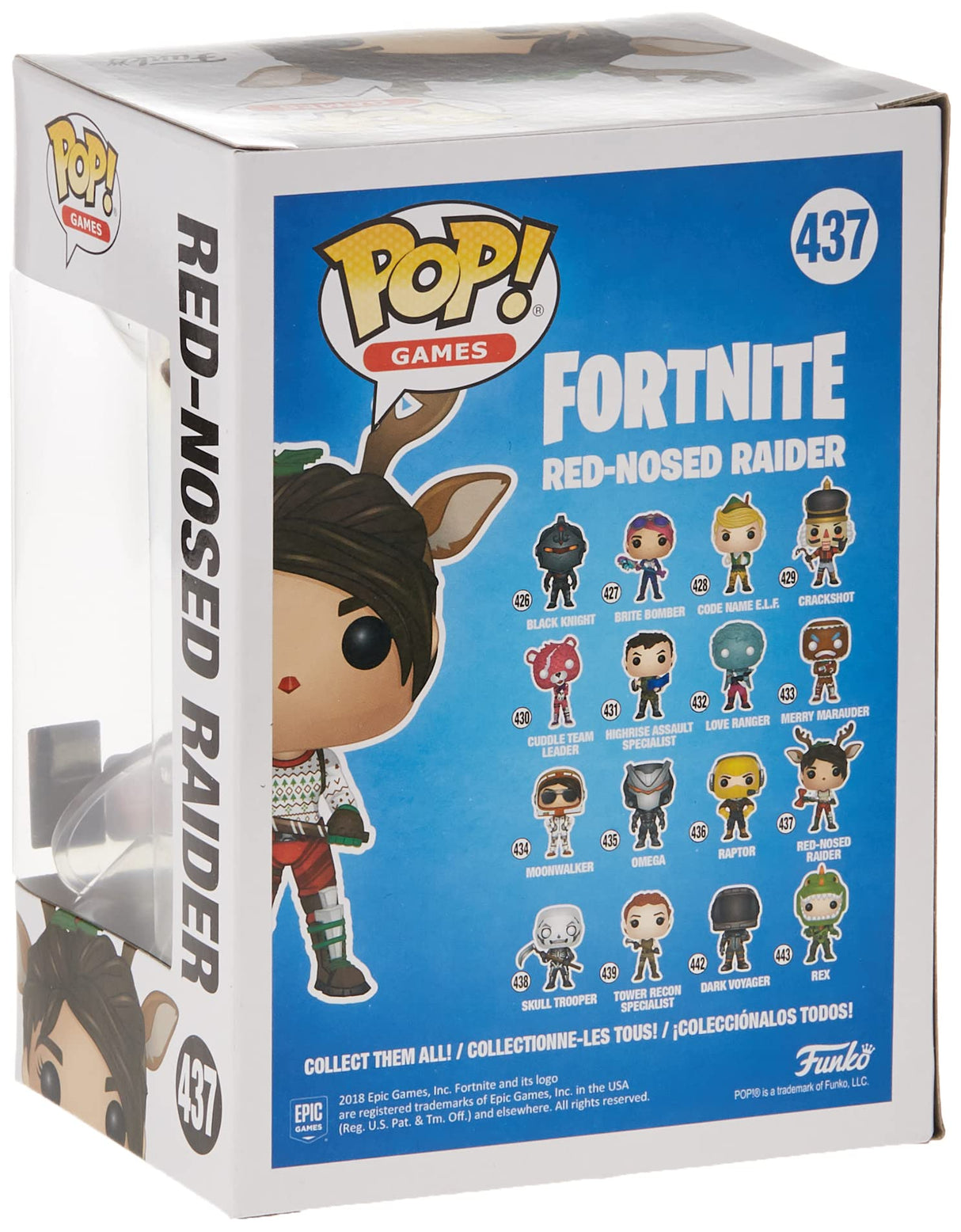 Fortnite Red-Nosed Raider #437 Funko Pop Vinyl Figure