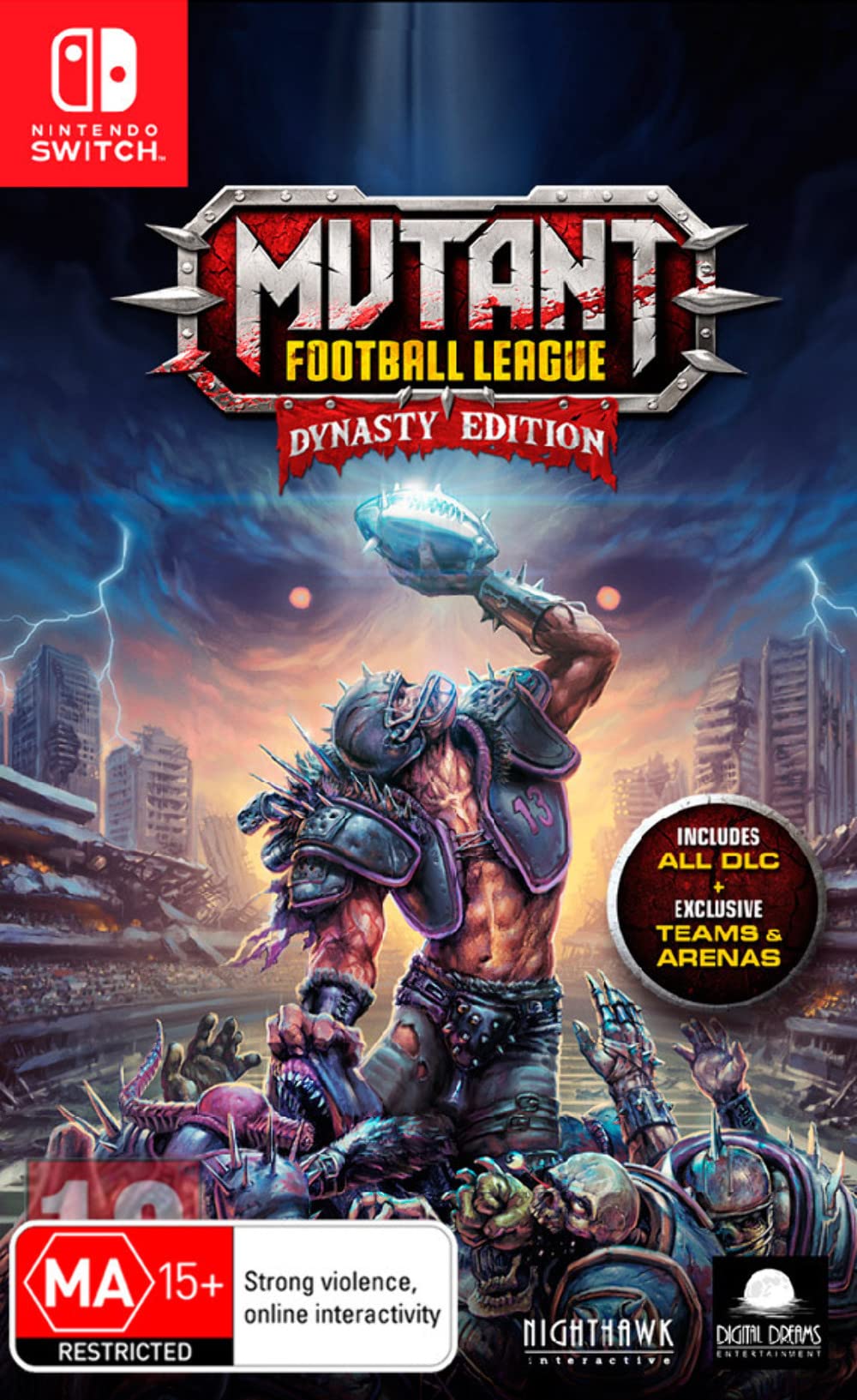 Mutant Football League Nintendo Switch Game