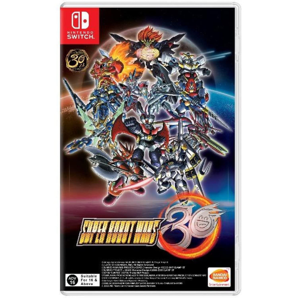 Super Robot Wars 30 Nintendo Switch Game Brand New Sealed