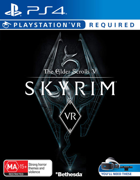 The Elder Scrolls V Skyrim VR PS4 PlayStation 4 Game - Trippy Trades 