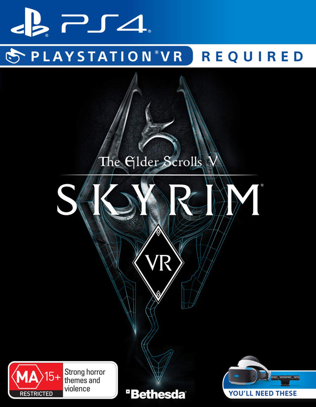 The Elder Scrolls V Skyrim VR PS4 PlayStation 4 Game - Trippy Trades 