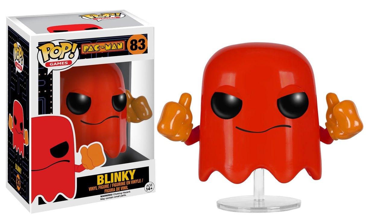 Pac-Man Blinky #83 Pop Vinyl Figure