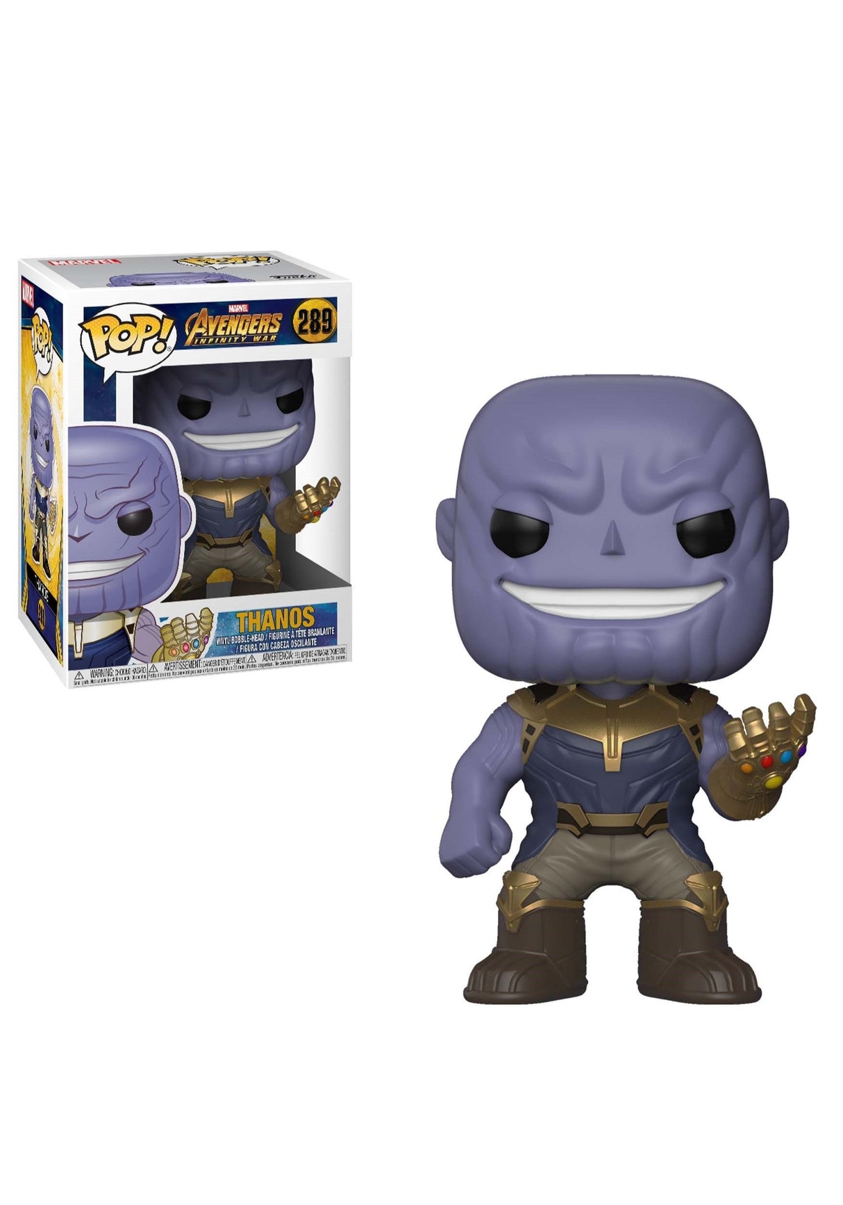 Marvel Avengers Infinity War Thanos #289 Funko Pop Vinyl Figure