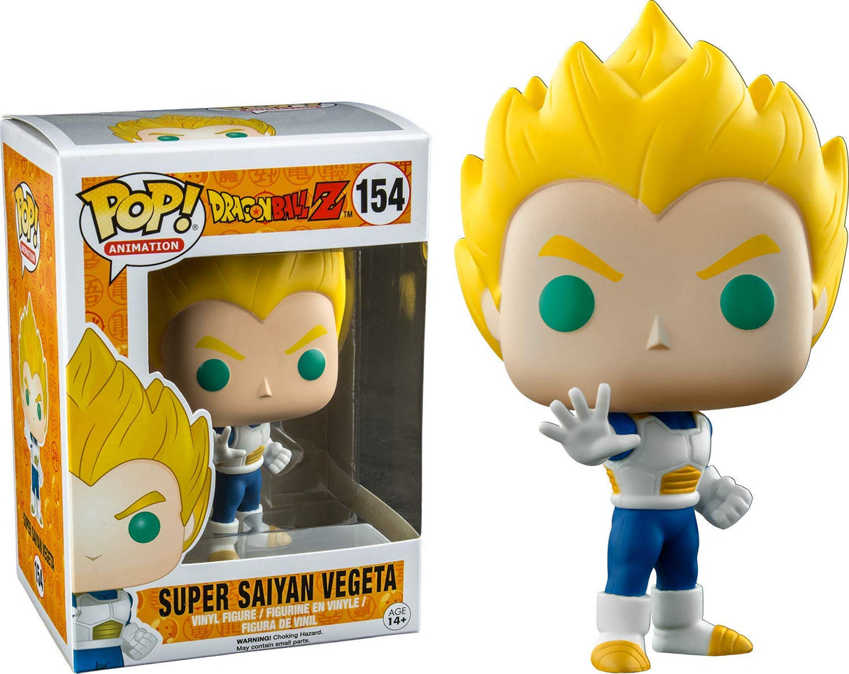 Dragon Ball Z Super Saiyan Vegeta #154 Funko Pop Vinyl Figure - Trippy Trades 