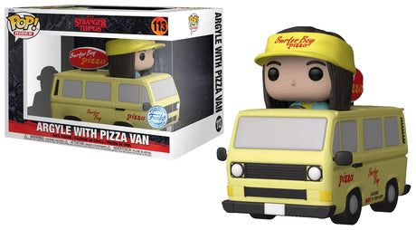 Stranger Things Argyle With Pizza Van #113 Funko Pop Vinyl Figure - Trippy Trades 