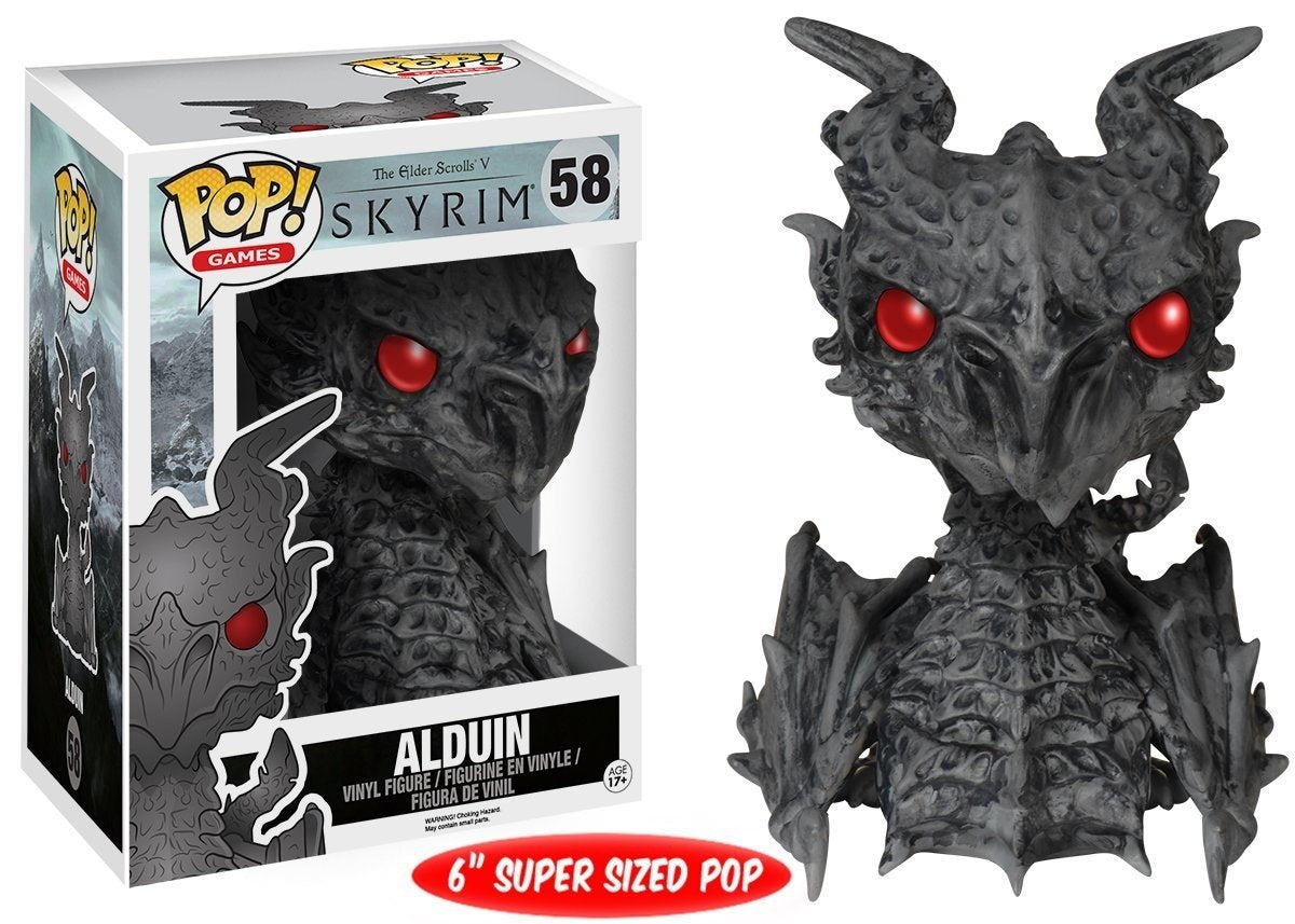 The Elder Scrolls V Skyrim Alduin #58 Pop Vinyl Figure